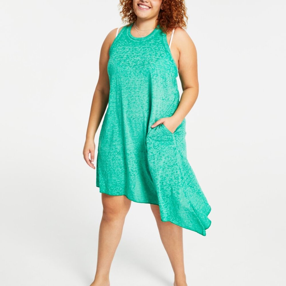 NWT Becca Etc Women's Plus Size Beach Date Cover-up Dress Size 2X $70 8B604